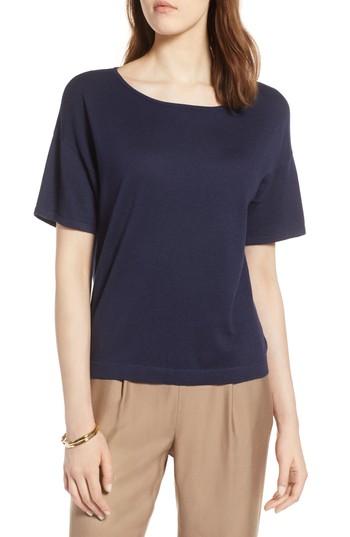 Women's Halogen Lightweight Sweater - Blue