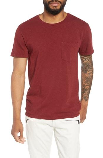 Men's Hudson Jeans Pocket T-shirt - Red