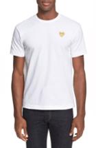 Men's Comme Des Garcons Play Crewneck T-shirt - Grey
