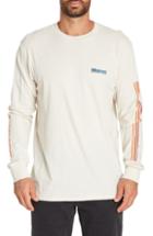 Men's Billabong Pacific Long Sleeve T-shirt, Size - Ivory