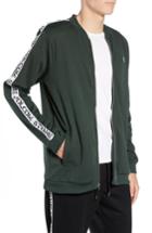 Men's Volcom Album Track Jacket, Size - Green