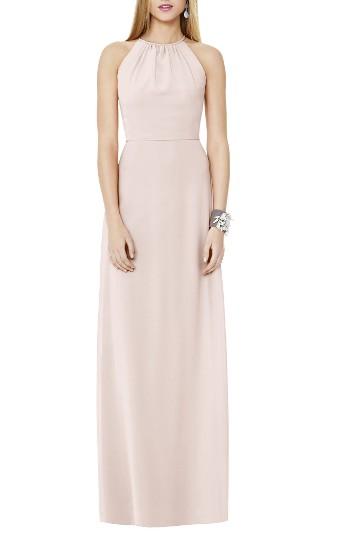 Women's Social Bridesmaids Matte Chiffon Gown