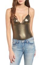 Women's Sun & Shadow Metallic Bodysuit