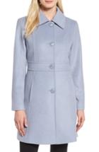 Women's Kristen Blake Wool Blend Walking Coat - Blue