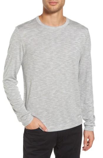 Men's Theory Long Sleeve T-shirt, Size - Grey