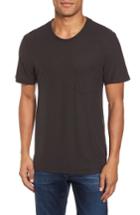 Men's James Perse Cotton & Linen Pocket T-shirt (xs) - Grey