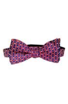Men's Lazyjack Press All Tied Up Silk Bow Tie, Size - Blue