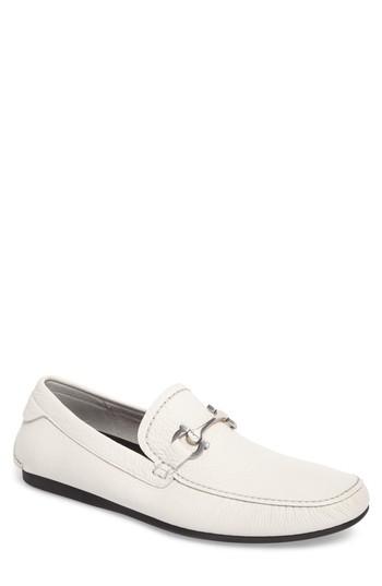 Men's Salvatore Ferragamo Cancun 2 Driving Shoe Mw - White