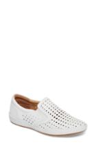 Women's Comfortiva Lyra Perforated Slip-on Sneaker .5 M - White