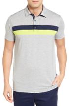 Men's Bobby Jones Ace Chest Stripe Jersey Golf Polo