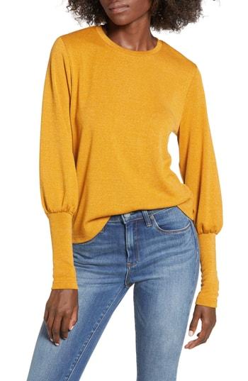 Women's The Fifth Label Whistle Knit Top, Size - Yellow