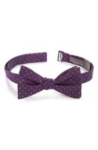Men's Calibrate Dot Silk Bow Tie