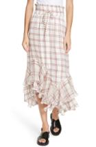 Women's Lee Mathews Holly Check Ruffle Skirt