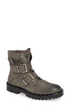 Women's Free People Mountain Brook Studded Hiker Boot Us / 37eu - Grey