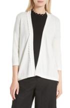 Women's Kate Spade New York Open Cotton & Cashmere Cardigan, Size - Ivory