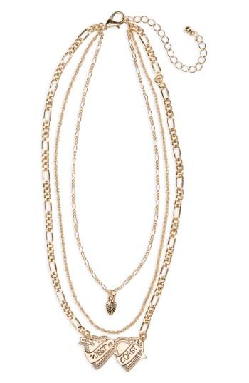 Women's Bp. West Coast Layered Pendant Necklace
