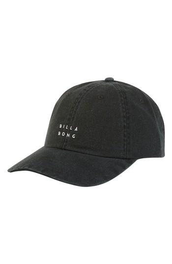 Men's Billabong All Day Stretch Baseball Cap - Black