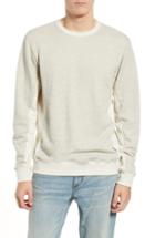 Men's Rvca Milo Stripe Sweatshirt - Ivory