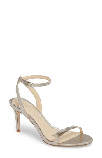 Women's Jessica Simpson Purella Sandal .5 M - Metallic