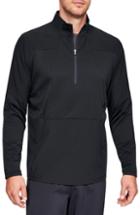 Men's Under Armour Storm Cyclone Water Repellent Quarter Zip Pullover - Black