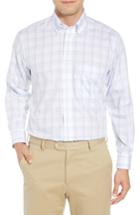 Men's Gitman Tailored Fit Plaid Dress Shirt .5 - 34 - Blue