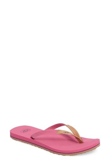 Women's Ugg 'magnolia' Flip Flop M - Pink