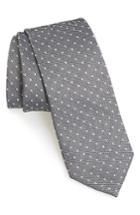 Men's 1901 Paseo Dot Silk Skinny Tie