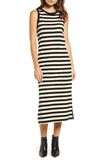 Women's Current/elliott The Perfect Muscle Tee Dress - Beige