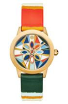 Women's Tory Burch Gigi Leather Strap Watch, 36mm