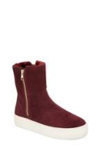 Women's Jslides Allie Faux Fur Lined Platform Boot .5 M - Burgundy