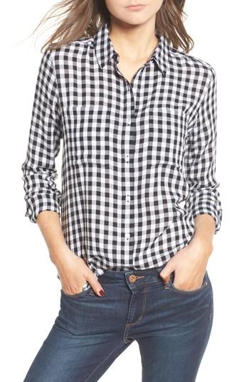 Women's Bp. The Perfect Shirt, Size - Black