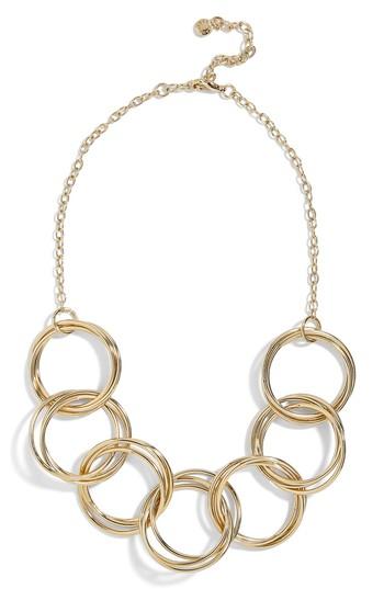 Women's Baublebar Circle Link Statement Necklace