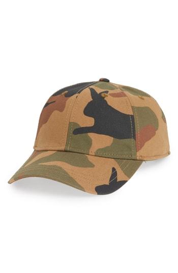 Women's Madewell Canvas Baseball Cap - Green
