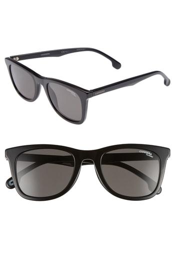 Men's Carrera Eyewear 51mm Polarized Sunglasses - Black Ruthenium