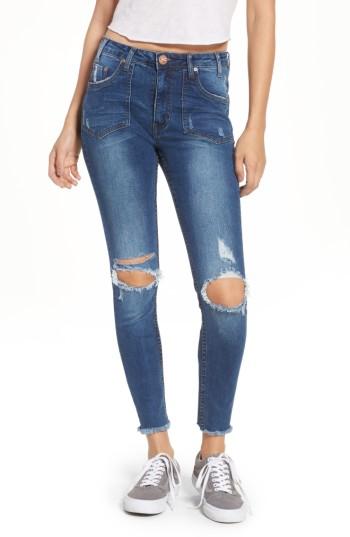 Women's One Teaspoon Freebirds Ii Ripped High Waist Jeans