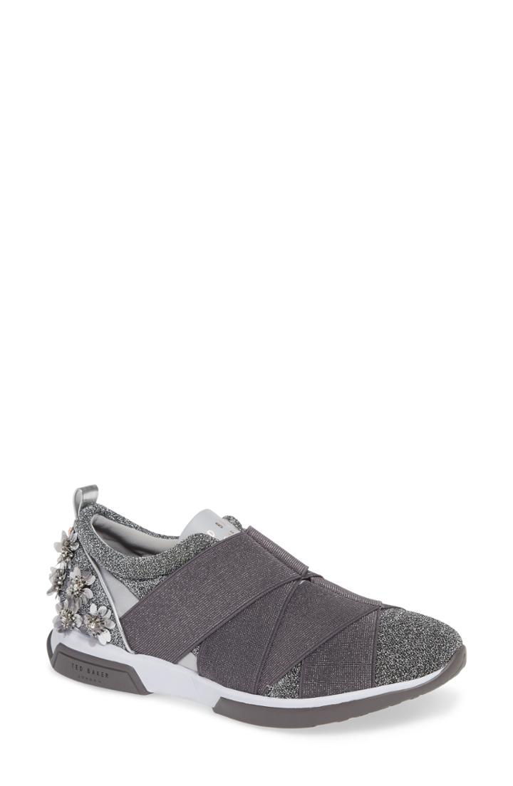 Women's Ted Baker London Queanel Sneaker M - Grey