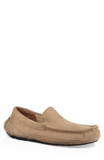 Men's Ugg Ascot Pinnacle Slipper M - Beige