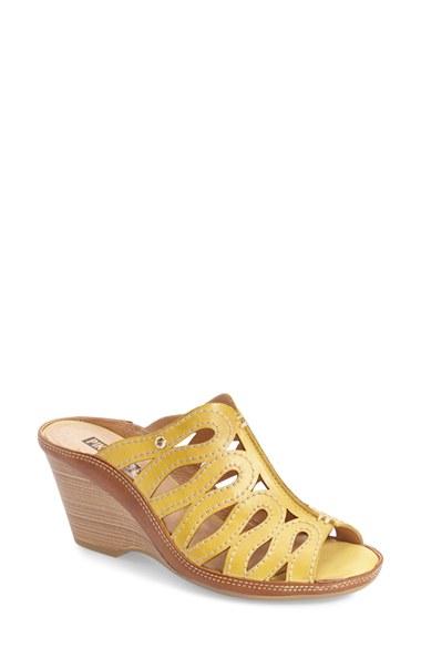 Women's Pikolinos 'capri' Sandal Eu - Yellow