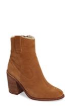 Women's Jeffrey Campbell Guinn Faux Shearling Lined Bootie M - Brown
