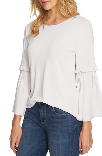 Women's Cece Bell Sleeve Knit Top - Ivory