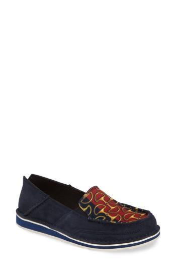 Women's Ariat Cruiser Slip-on Loafer .5 M - Blue