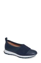 Women's Taryn Rose Slip-on Sneaker M - Blue