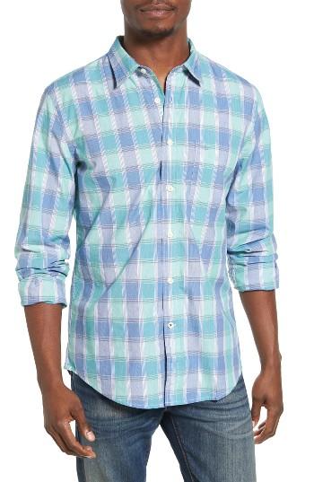 Men's Dockers Mixed Print Woven Shirt - Green