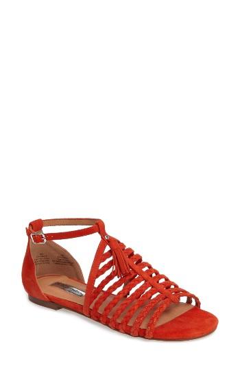 Women's Halogen Jolie Sandal M - Orange