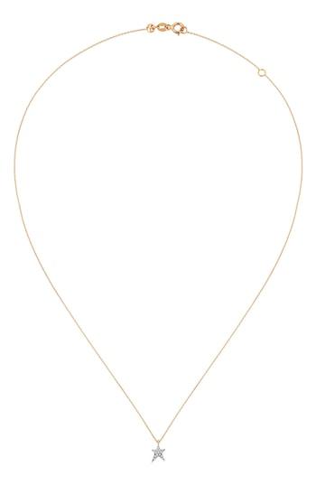 Women's Kismet By Milka Small Struck Star Diamond Necklace