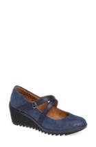 Women's Comfortiva Alice Wedge Heel Pump W - Blue