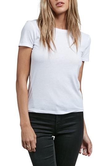 Women's Volcom One Of Each Tee - White