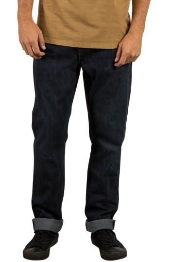 Men's Volcom Kinkade Tapered Leg Jeans - Blue