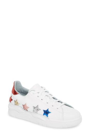 Women's Chiara Ferragni Roger Star Sneaker Us / 39eu - White