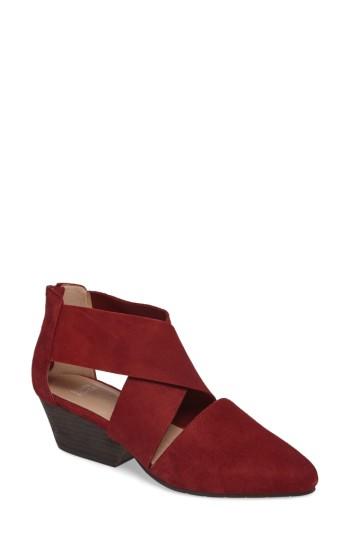 Women's Eileen Fisher Vera Strappy Pump .5 M - Burgundy